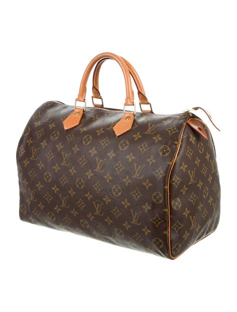 louis vuitton speedy 35 monogram review